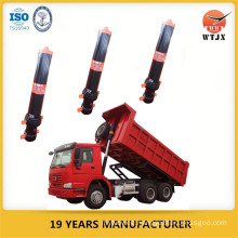 single-action telescoping sleeve hydraulic cylinders for dump truck